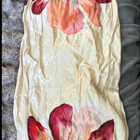 Anthropologie The Fleur Strapless Satin Maxi Slip Dress - Large -NWT - Picture 7 of 7